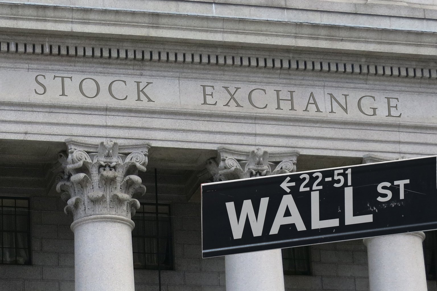 Wall Street New York stock exchange stock market