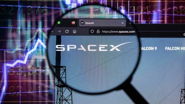 SpaceX company logo