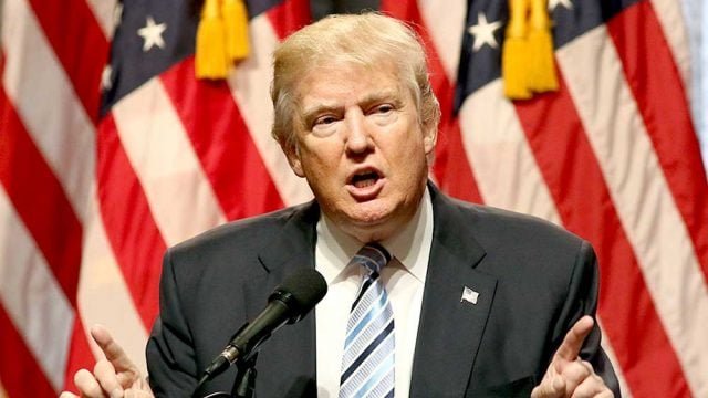 Donald Trump on stock market today