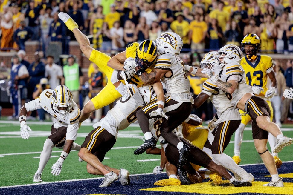 no.-16-michigan-catches-second-chance-hail-mary,-survives-scare-vs-wmu