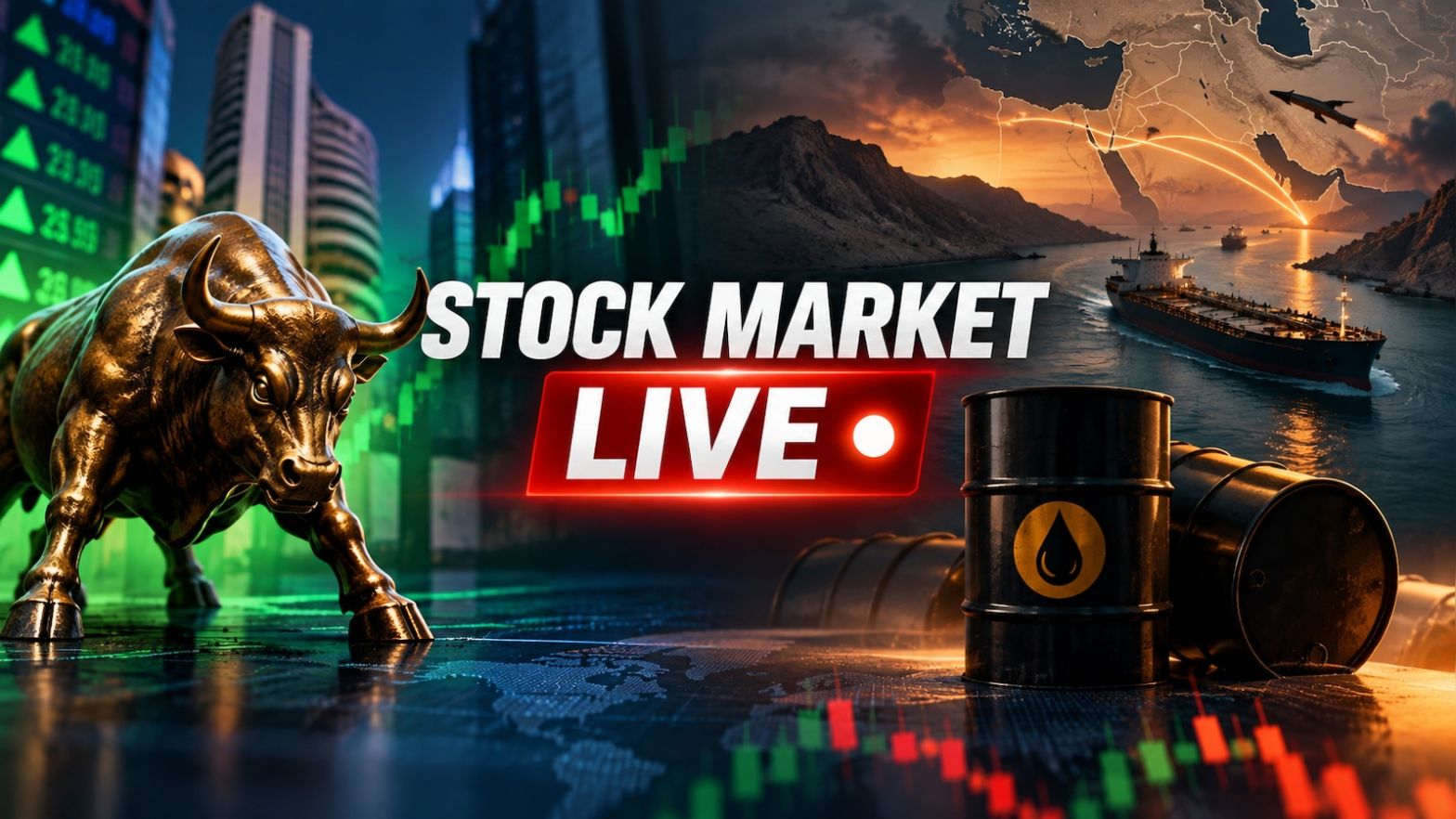 stock-market-live-updates:-gift-nifty-points-to-negative-open-for-nifty,-sensex;-brent-crude-near-$97-a-barrel