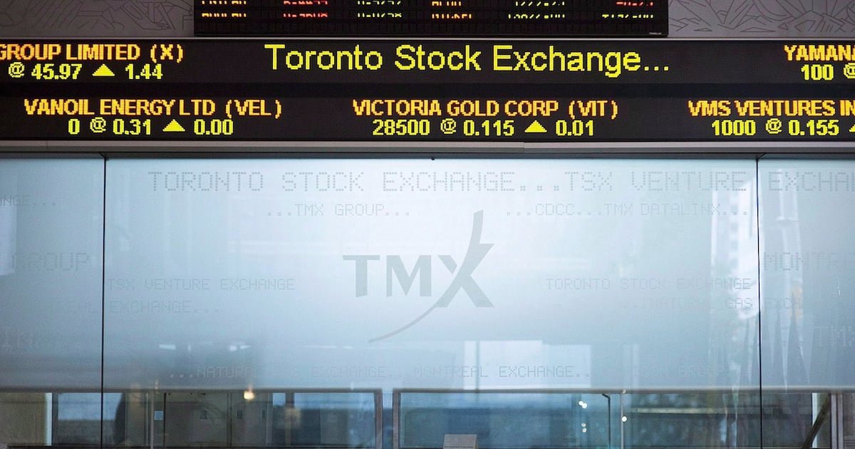 s&p/tsx-composite-down-more-than-200-points,-us.-stock-markets-also-trade-lower
