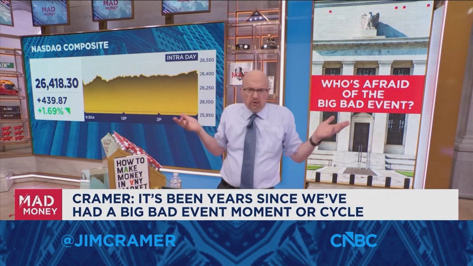 Jim Cramer: We had a healthy relief rally today led by the tech sector