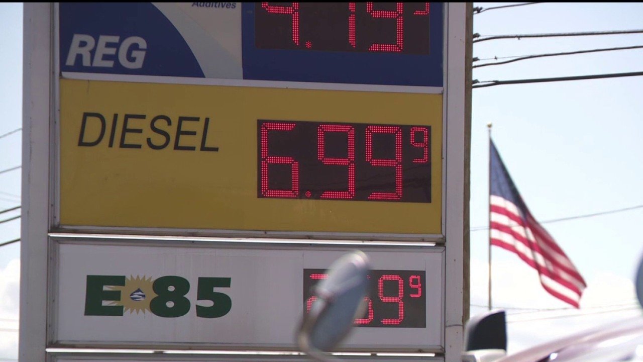 Truckers hit hard by skyrocketing Diesel prices