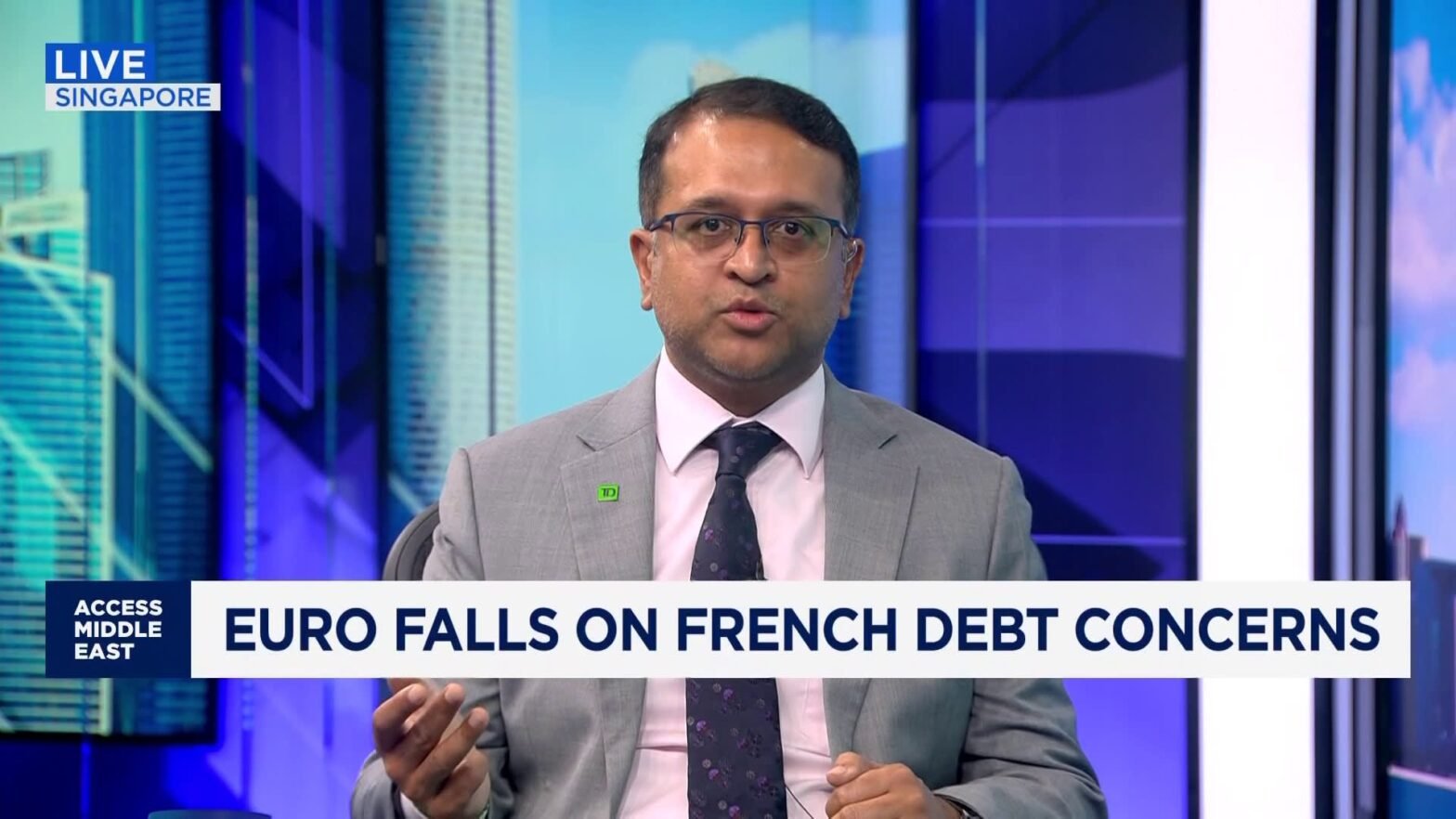 td-strategist-on-france-bond-stress-and-equity-market-divergence