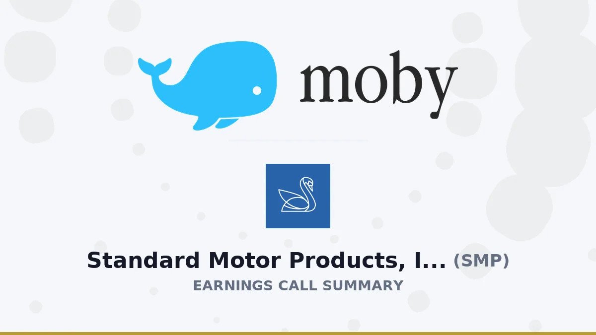standard-motor-products,-inc.-q3-2026-earnings-call-summary