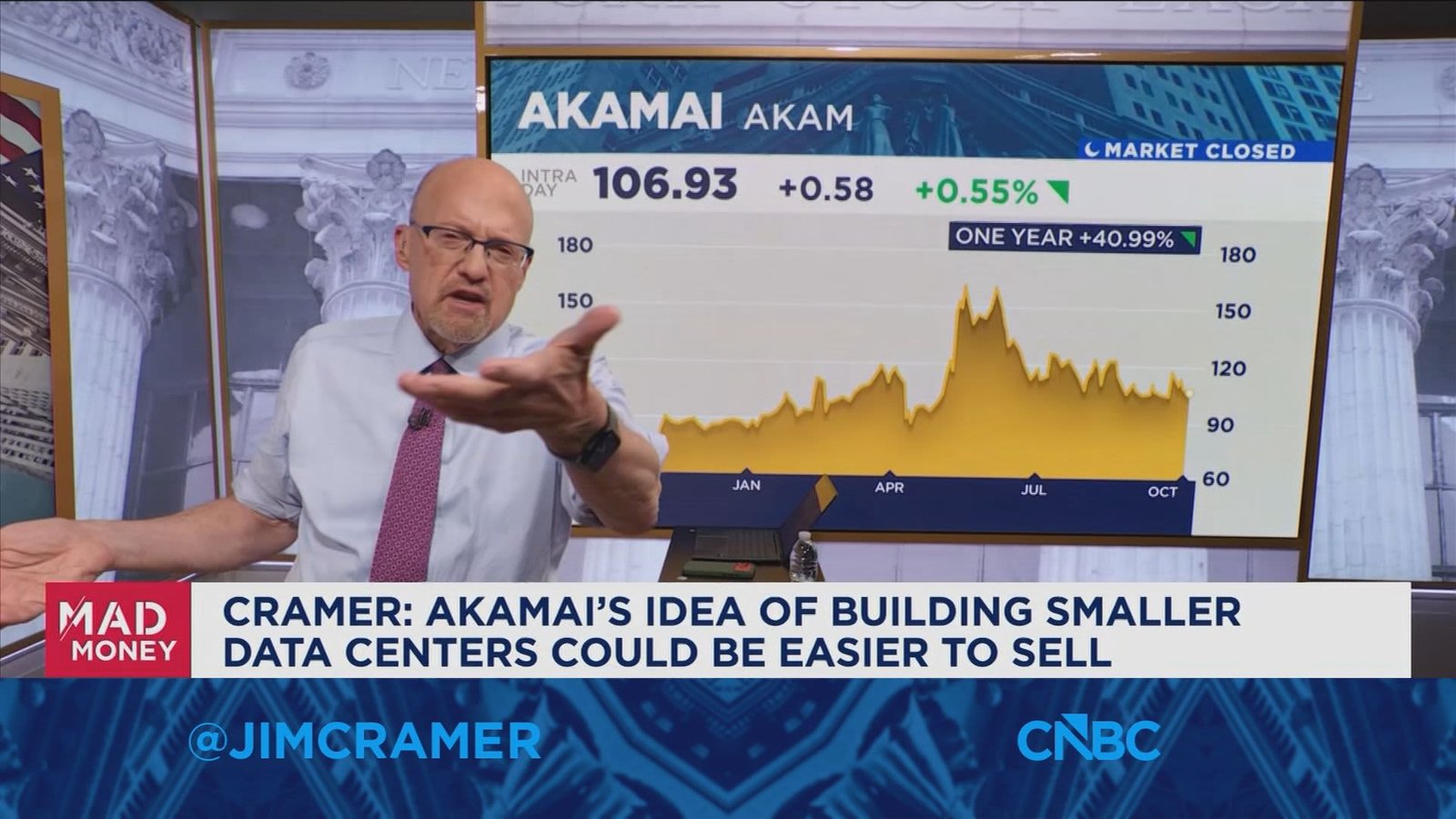 Jim Cramer highlights the biggest players in internet infrastructure