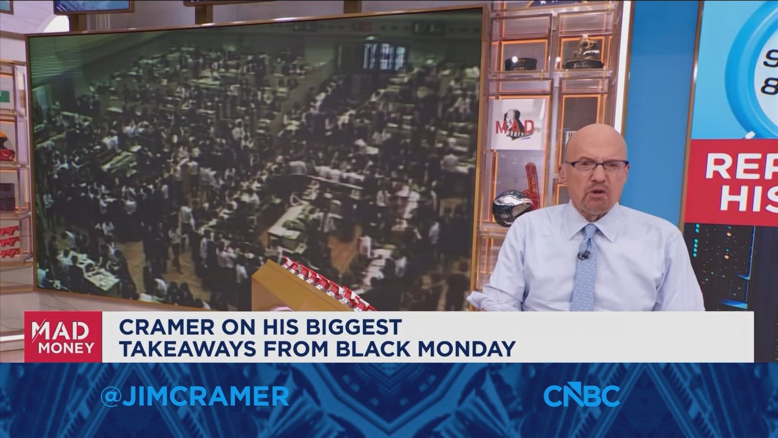Jim Cramer on what he's learned on the 39th anniversary of Black Monday