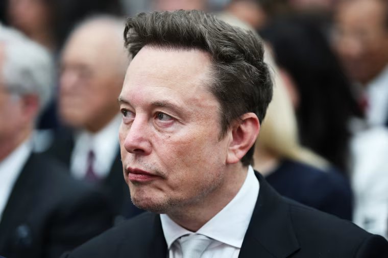 SpaceX CEO Elon Musk at the Golden Age of American Innovation Summit on Oct. 8, 2026 in Washington, DC. 