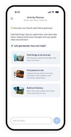 Expedia Activity Planner