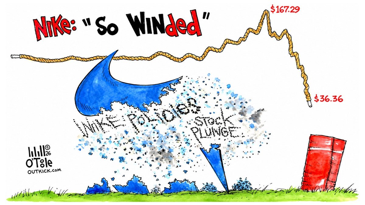 Nike's stock has crashed in recent weeks.